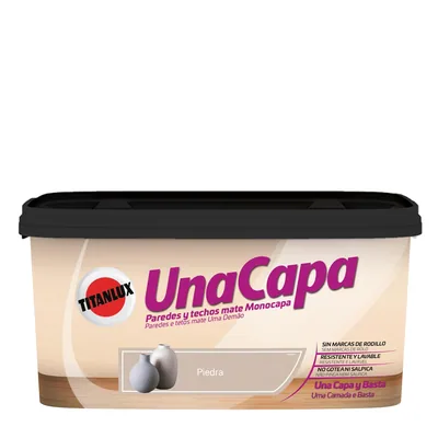 Titanlux una capa piedra 4 L