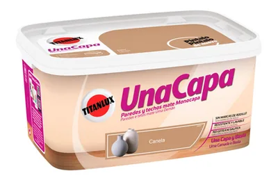 Titan decoración una capa canela 4 L