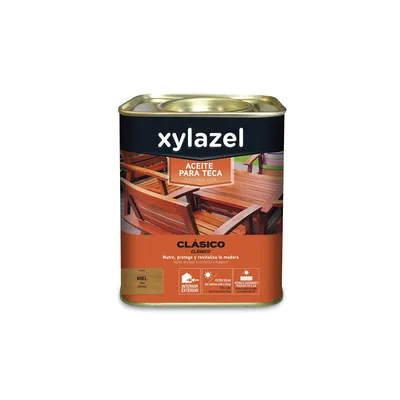 Xylazel Aceite para teca miel 750 ml – foto 3