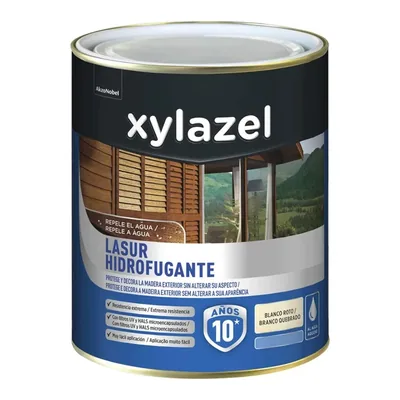 Xylazel lasur protector hidrofugante satinado blanco roto 750 ml