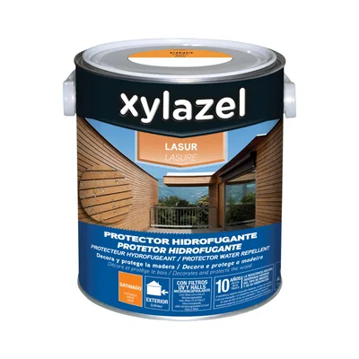 Xylazel 2163104 lasur protector hidrofugante satinado pino 2,5 L – foto 3