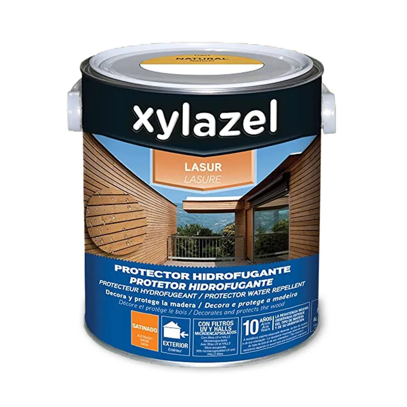 Xylazel 2163204 lasur protector hidrofugante satinado natural 2,5 L