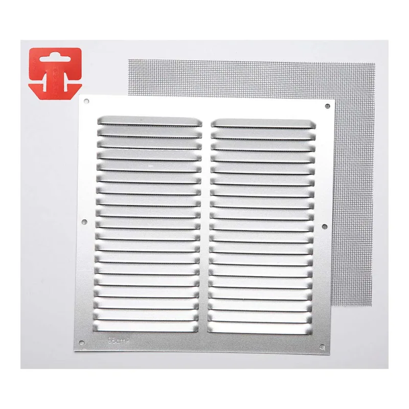 Fepre Rejilla c/mosq alum 0.8 ORO 15X15 - pack de 5 unidades