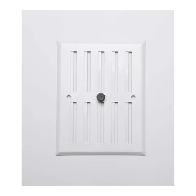 Fepre Rejilla de ventilación de aluminio rectangular regulable 17x13 cm (pack de 5)