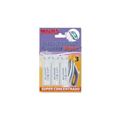 Mauris blister 3 descalcificadores plancha vapor 08151 (pack de 5)