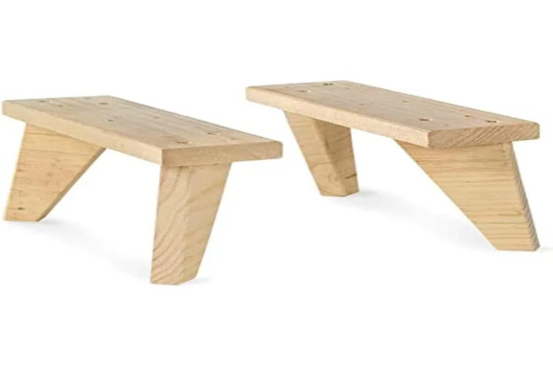 Astigarraga Juego de 2 patas Dinamic de pino macizo