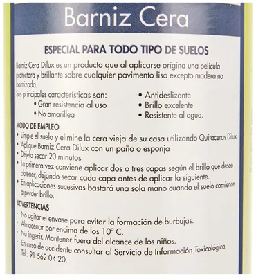 Dilux Barniz Cera para Todo 1L - pack de 2 unidades – foto 4