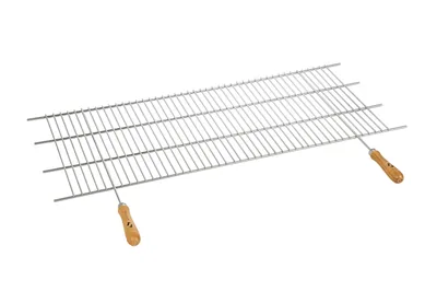 Sauvic 02480 parrilla barbacoa zincada recortable 100x40 cm