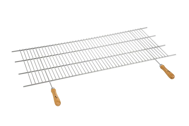 Sauvic 02480 parrilla barbacoa zincada recortable 100x40 cm