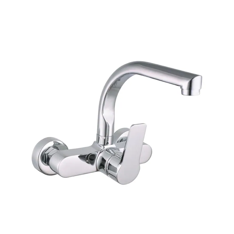 EDM 01145 grifo monomando fregadero caño alto empotrado