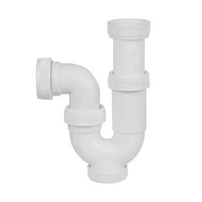 Mirtak 01592 Sifon Curvo Extensible 1-1/2 sin Valvula (pack de 3)