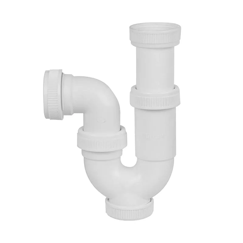 Mirtak 01592 Sifon Curvo Extensible 1-1/2 sin Valvula - pack de 3 unidades
