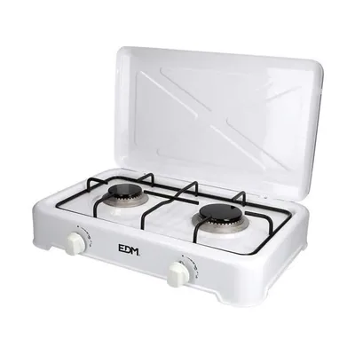 EDM Cocina de gas esmaltada 2 fuegos – foto 2