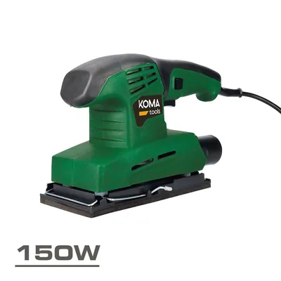 Koma Tools 08706 Lijadora orbital 150 W negro/verde – foto 3
