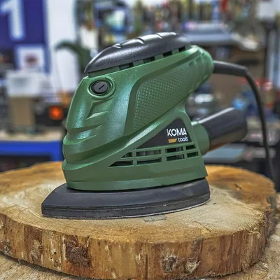 Koma Tools 08707 Lijadora tipo mouse 105 W negro/verde – foto 2