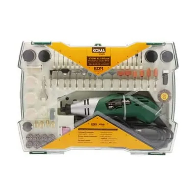Koma Tools 08709 Mini herramienta rotativa multiusos con accesorios 170 W – foto 5