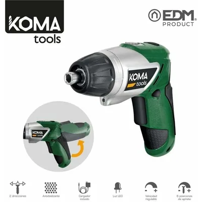 Koma Tools Destornillador a batería Koma Tools 3,6V litio 1300mAh reversible – foto 5