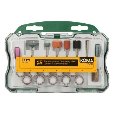 Koma Tools SET 40 accesorios para mini herramienta multiusos rotativa REF: (pack de 2)