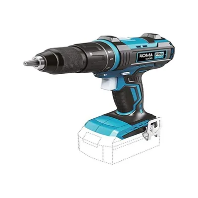 Koma Tools Taladro percutor/atornillador 20V brushless portabrocas Ø13mm – foto 7