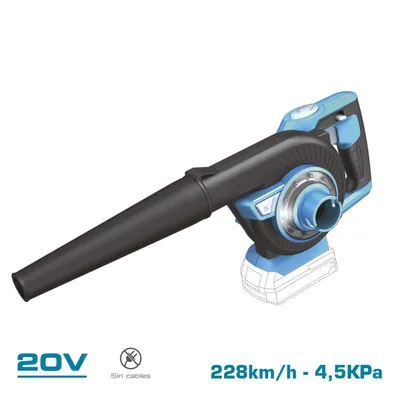 EDM Aspirador soplador Koma Tools Pro Series 20V – foto 4
