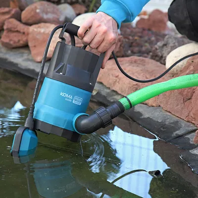EDM Bomba extracción de agua limpia Koma Tools 400W – foto 1