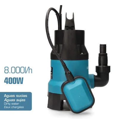 EDM Bomba extracción de agua sucia Koma Tools 400W – foto 5