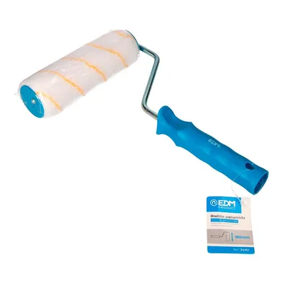 EDM Rodillo de poliamida 18cm pelo corto para pintura plástica – foto 2