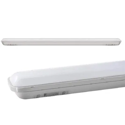 EDM Regleta estanca LED IP65 18W 1500lm 6500K luz fría 5,9x59x6,6cm – foto 1