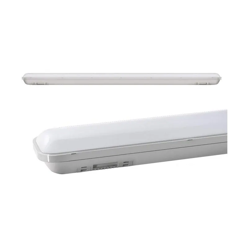 EDM Regleta estanca LED IP65 36W 3000lm 6500K luz fría 8,6x118x6,6cm
