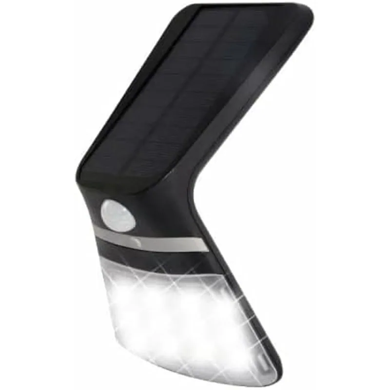 EDM Aplique solar recargable sensor de presencia 3,5W 430 lm