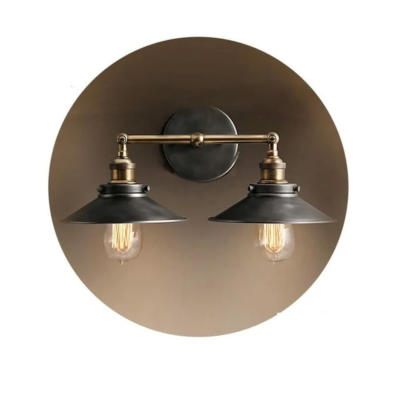 EDM Aplique doble vintage E27 60W
