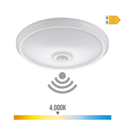 EDM Aplique de superficie LED sensor y luz de emergencia 16W – foto 4