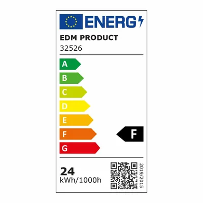EDM Aplique de superficie LED extraplano 24W 6500K – foto 4