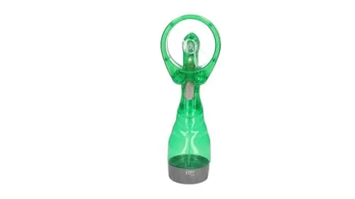 Greenice Ventilador pulverizador de agua, pilas AA no incluidas