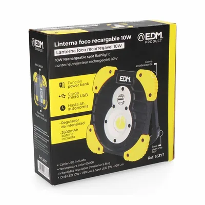 EDM EDP 36377 linterna foco recargable LED XL 750 lm – foto 5