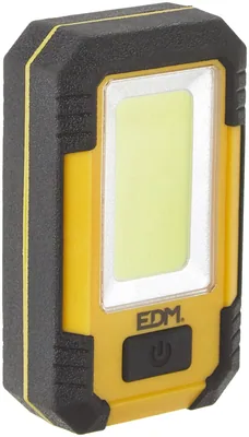 EDM linterna LED con gancho e imán COB 500 lúmenes (pack de 6)