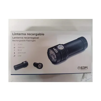 EDM 36406 linterna LED Flashlight Osram recargable – foto 2