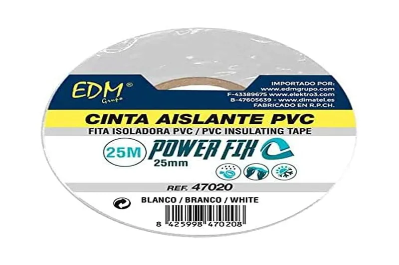 EDM 47020 Cinta Aislante 25 mm - pack de 10 unidades