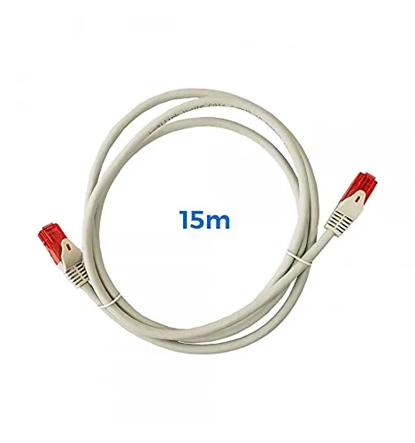EDM 56039 cable UTP 6 latiguillo RJ45 cobre LSZH 15 m