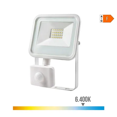 EDM Foco proyector LED sensor presencia 20W 1400 lm luz fría – foto 2