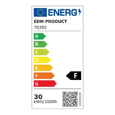 EDM Foco proyector LED sensor presencia 30W 2100 lm luz fría – foto 3