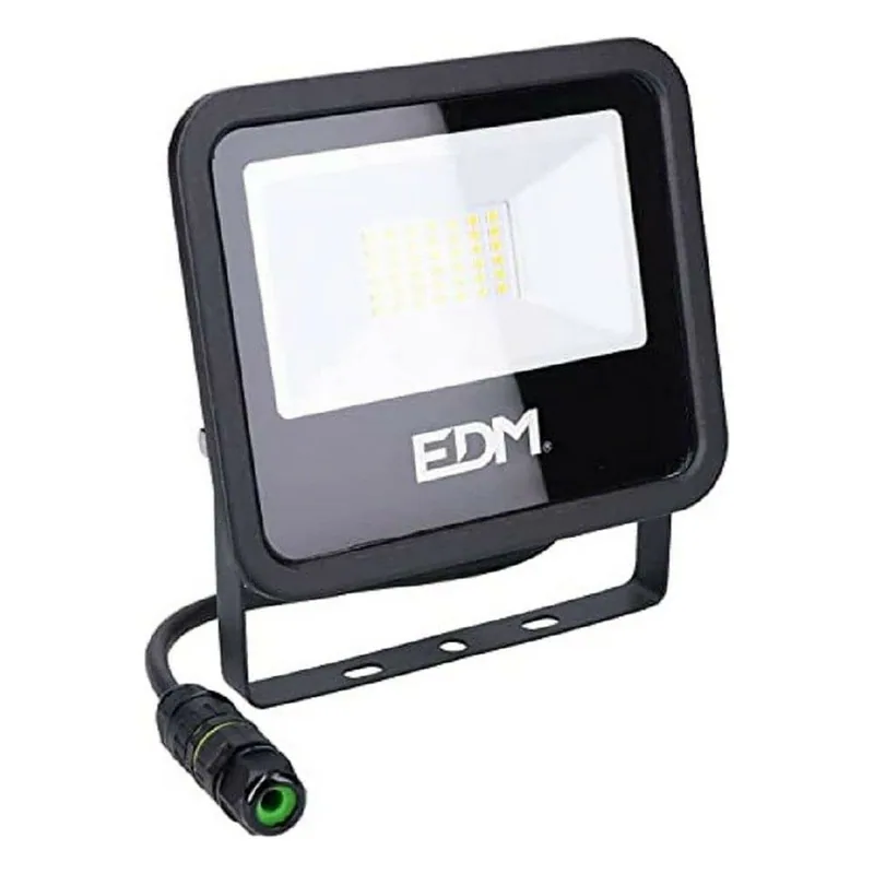 EDM Foco proyector LED Black Series 30W 2370 lm luz día