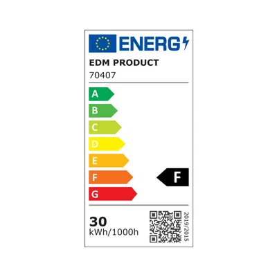EDM Foco proyector LED Black Series 30W 2370 lm luz día – foto 4