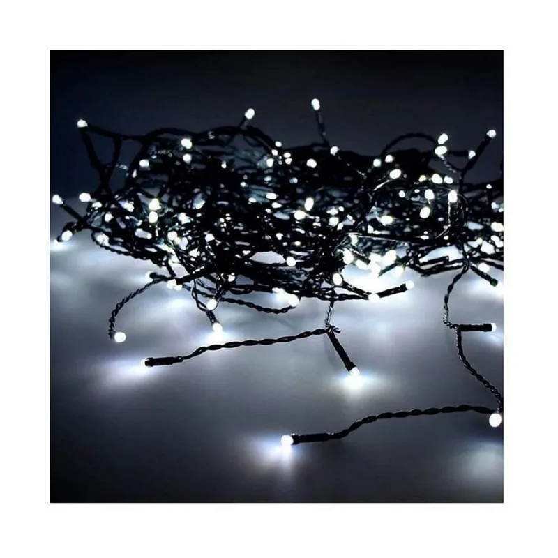 EDM 71262 cortina Easy-Connect 10 tiras 200 leds blanco frío
