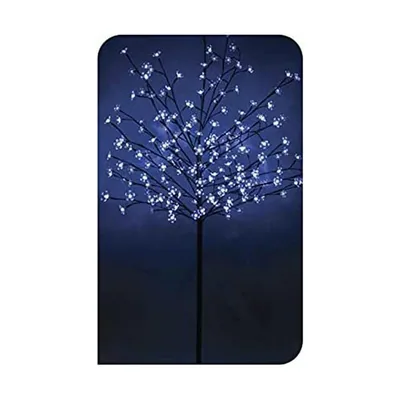 EDM EDP árbol interior 3D Sakura 200 leds azul 150 cm