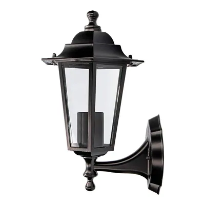 EDM 73412 farol aluminio y cristal de pared negro – foto 2