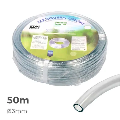 EDM Manguera de cristal Ø6mm interior, Ø8mm exterior, rollo 50m – foto 2