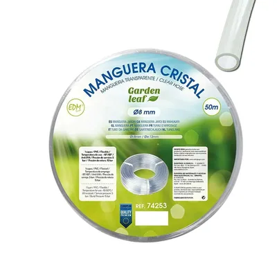 EDM 74253 manguera de cristal 8x12 mm 50 m