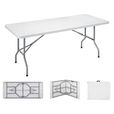 EDM Mesa plegable 180x74x74cm tubo Ø22x1,0mm – foto 1