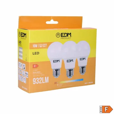 EDM 98206 kit 3 bombillas Standard LED luz cálida – foto 2